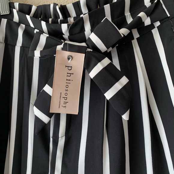 Philosophy Wide Leg Pants, New - Picture 6 of 7